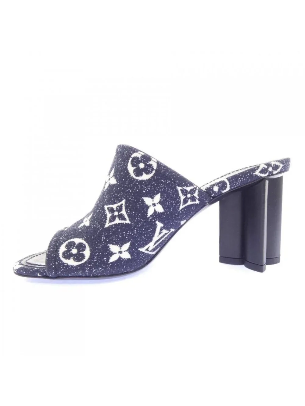 Louis Vuitton Monogram Denim Silhouette Line Sandals